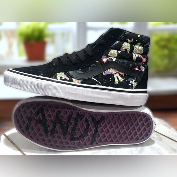 Vans x Disney Toy Story Sk8 Hi Buzz Lightyear Sneakers Limited Edition Size 6 Me - Picture 2 of 16
